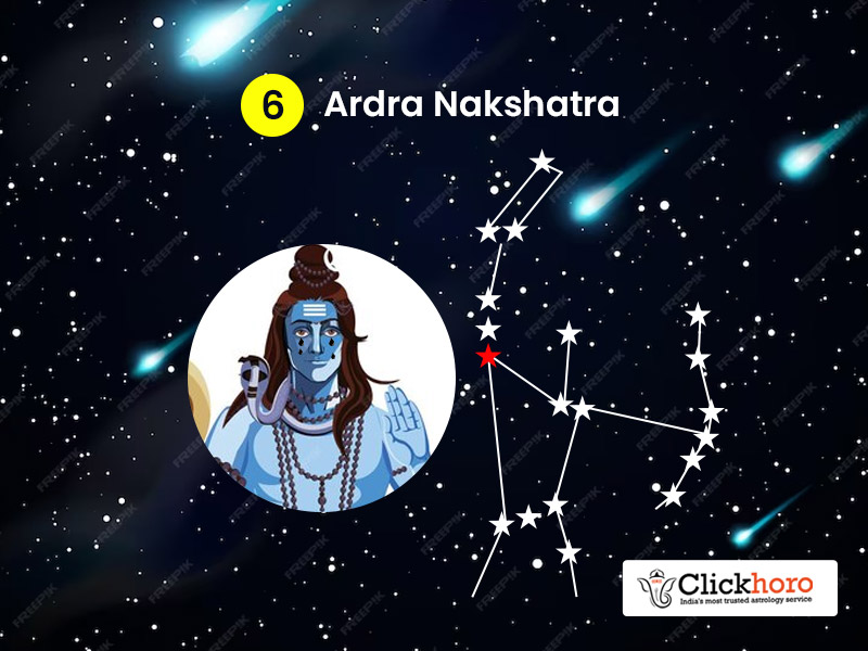 Meaning & Significance of Ardra Nakshatra