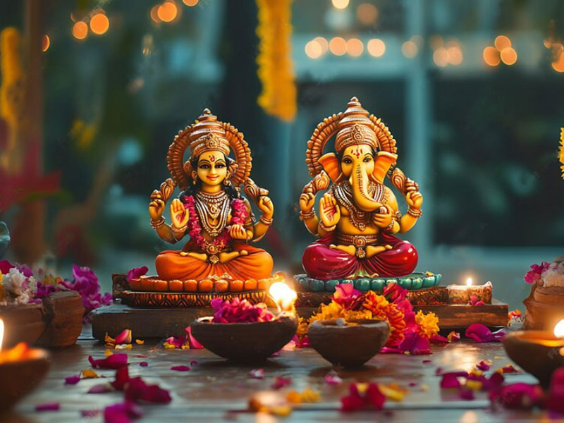 Diwali Puja Vidhi at Home:  Sthapana, Mantra, Rituals
