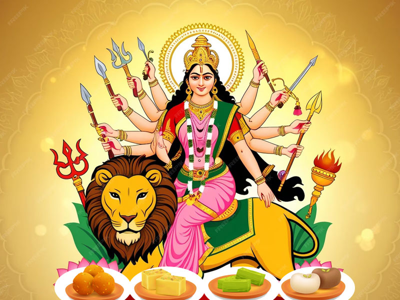 What Naivedya is Offered to Mother Durga on Navratri